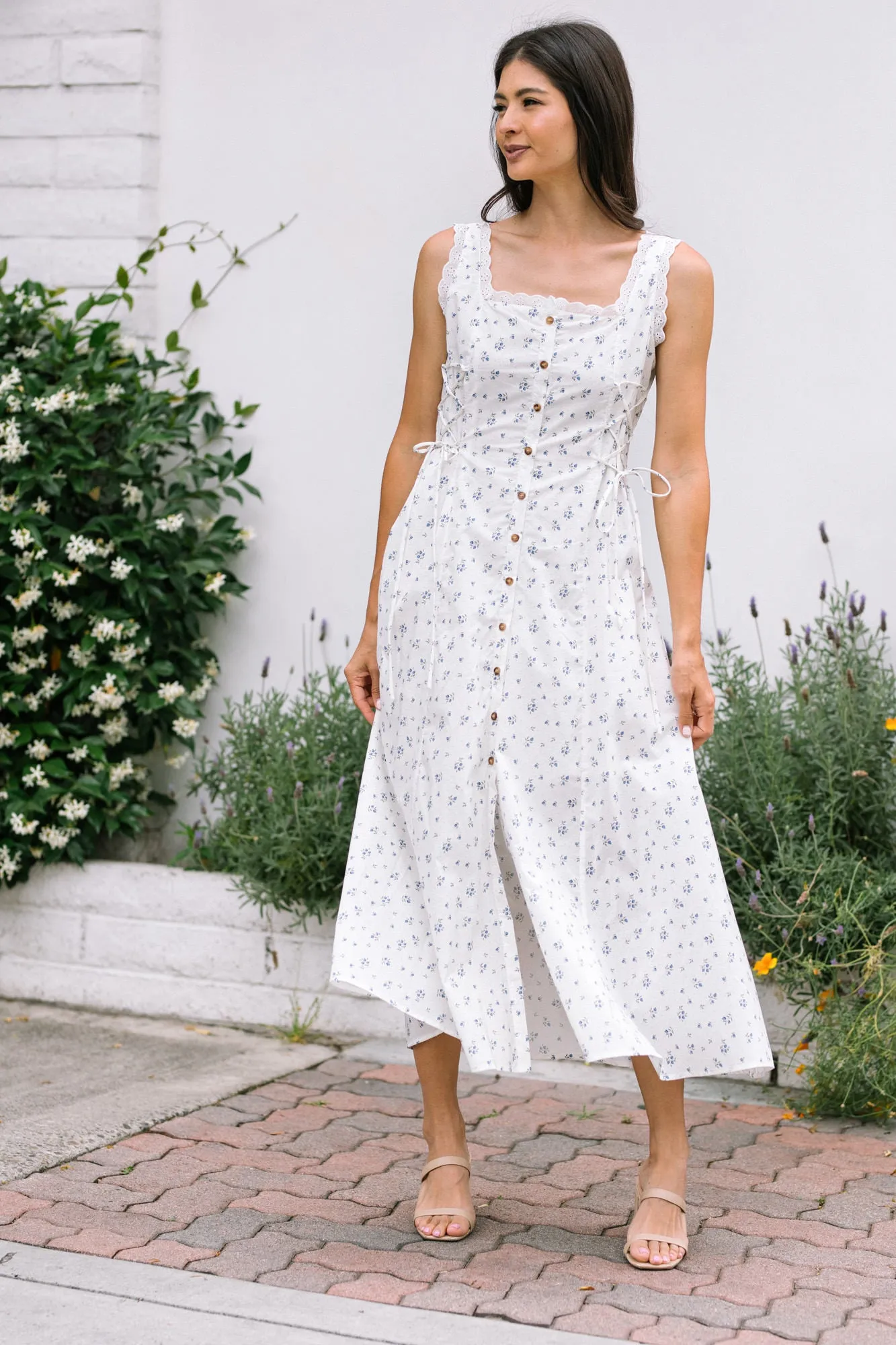 Marisol Floral Maxi Dress sold by Morning Lavender