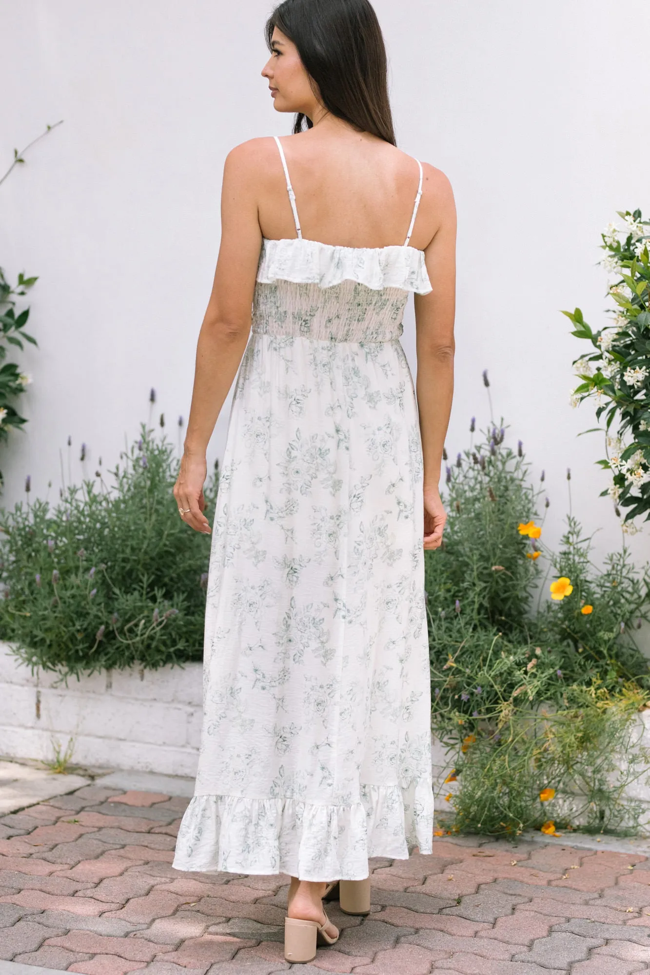 Eileen Smocked Floral Dress sold by Morning Lavender product image thumbnail 5