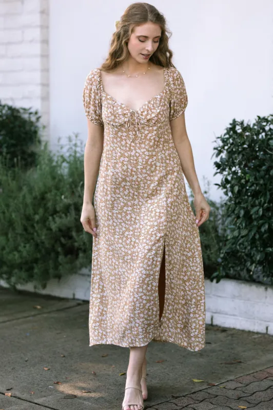 Sadiya Sweetheart Midi Dress sold by Morning Lavender