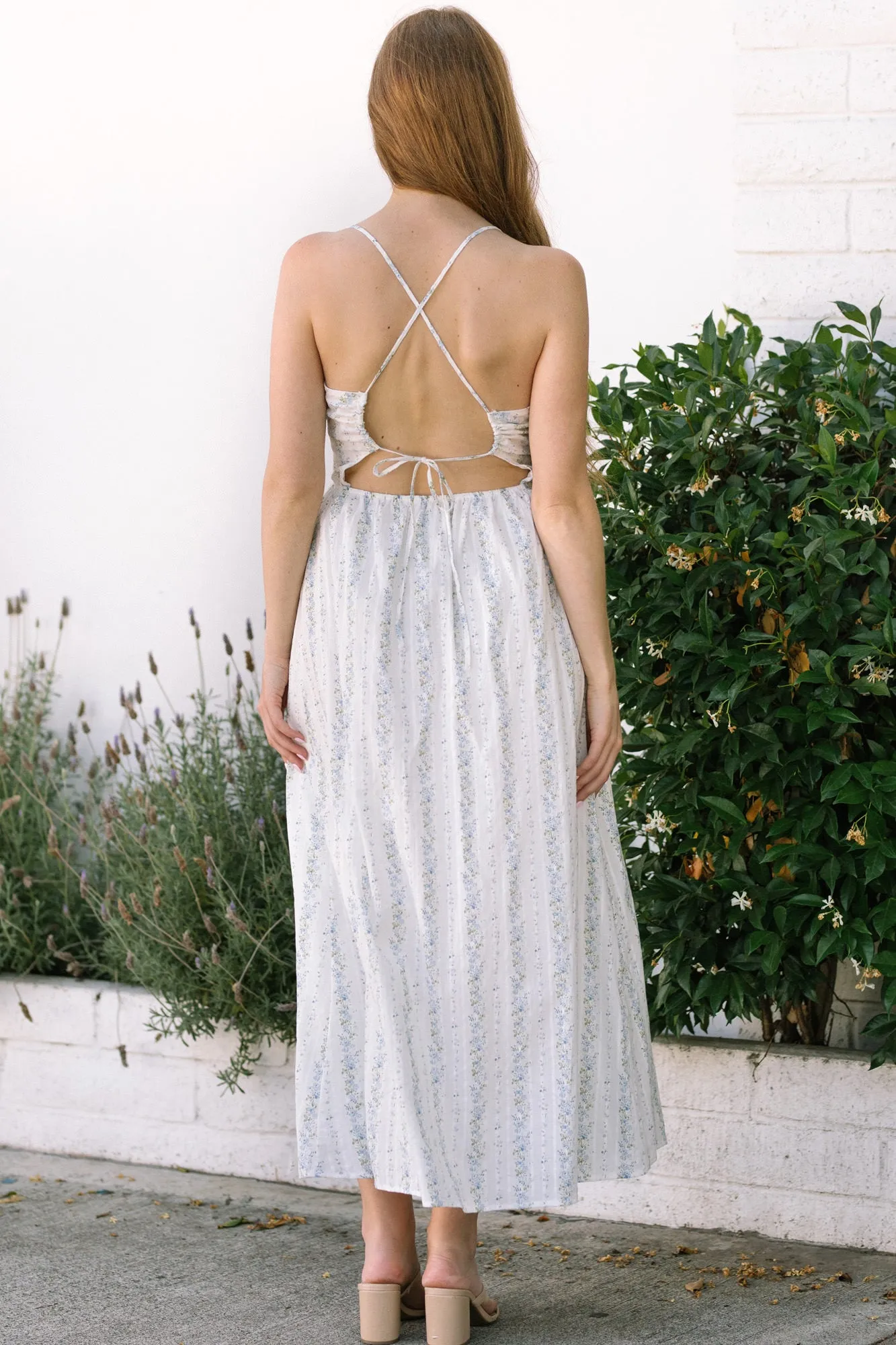 Elodie Floral Midi Dress sold by Morning Lavender product image thumbnail 4