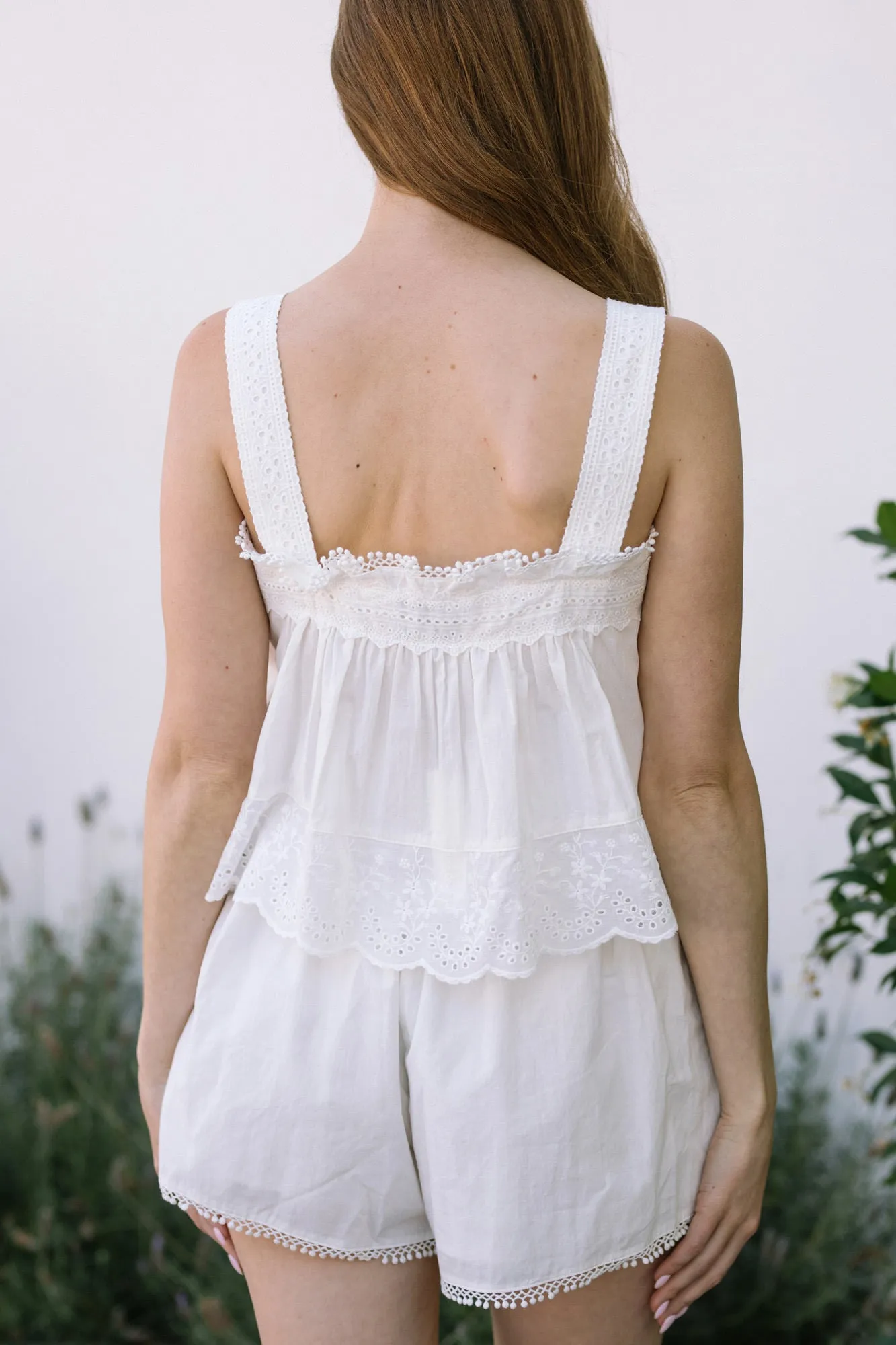 Chloe Eyelet Lace Trim Set sold by Morning Lavender product image thumbnail 5