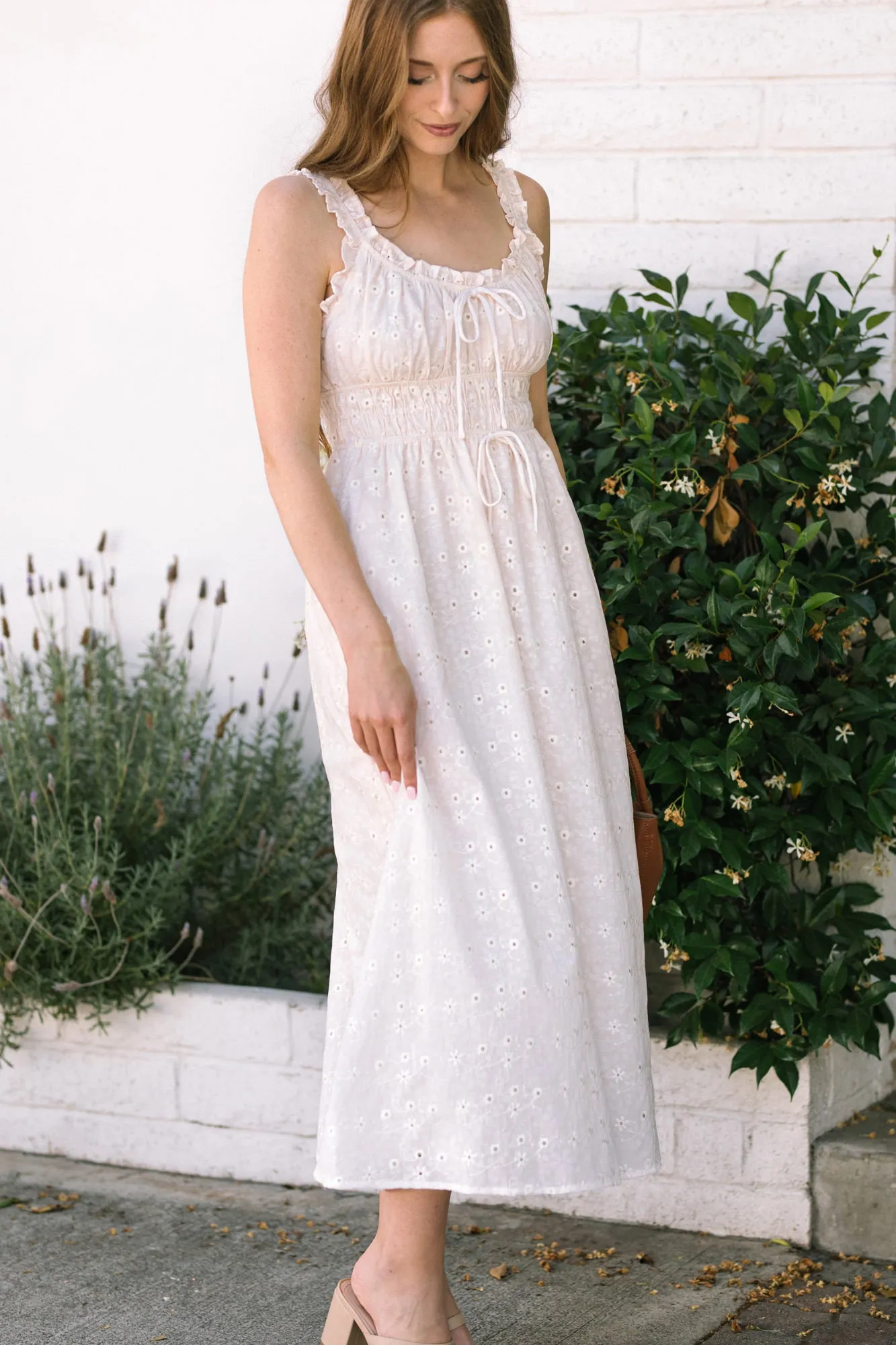 Camille Bow Midi Dress sold by Morning Lavender product image thumbnail 4