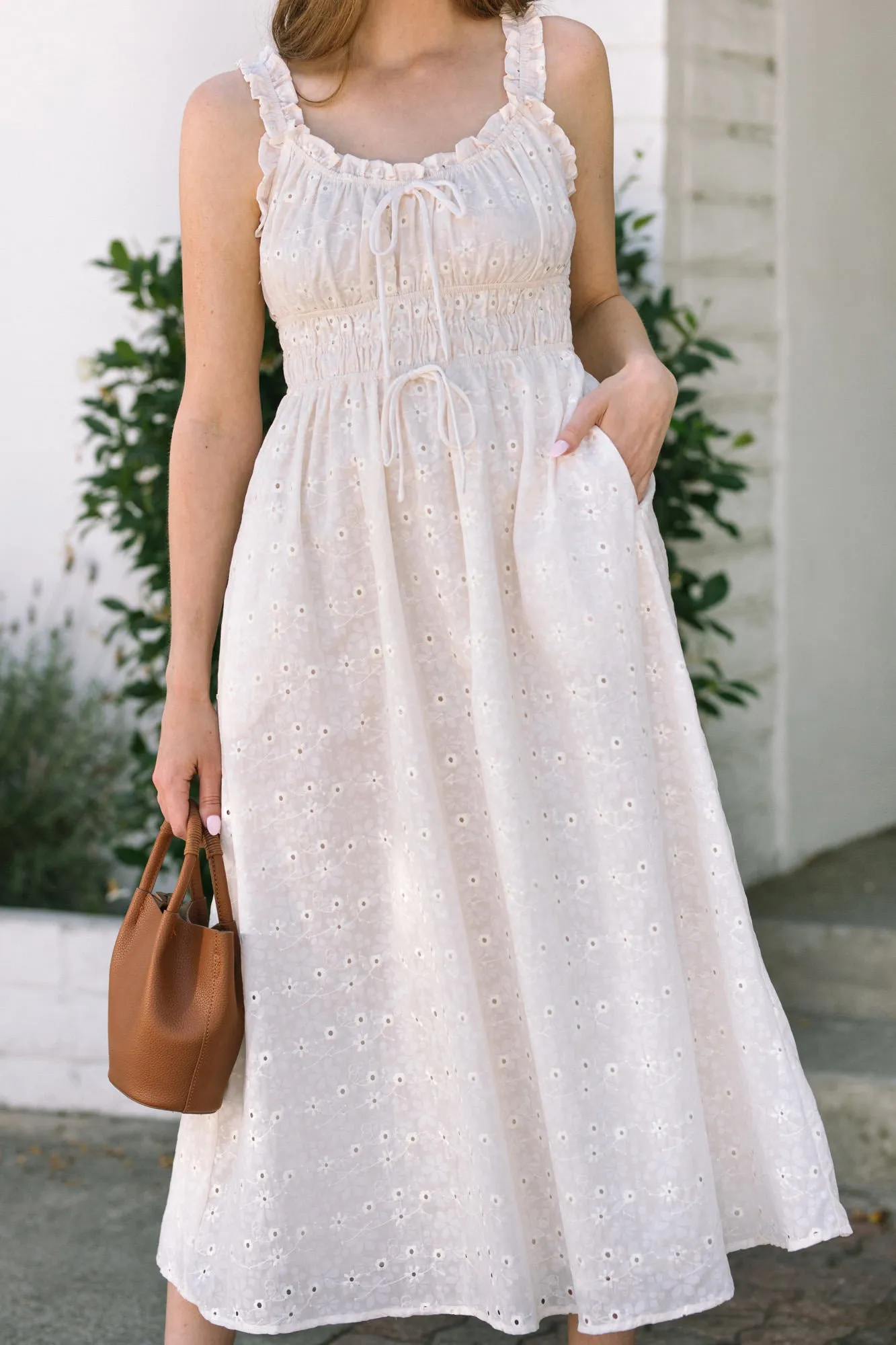 Camille Bow Midi Dress sold by Morning Lavender product image thumbnail 2