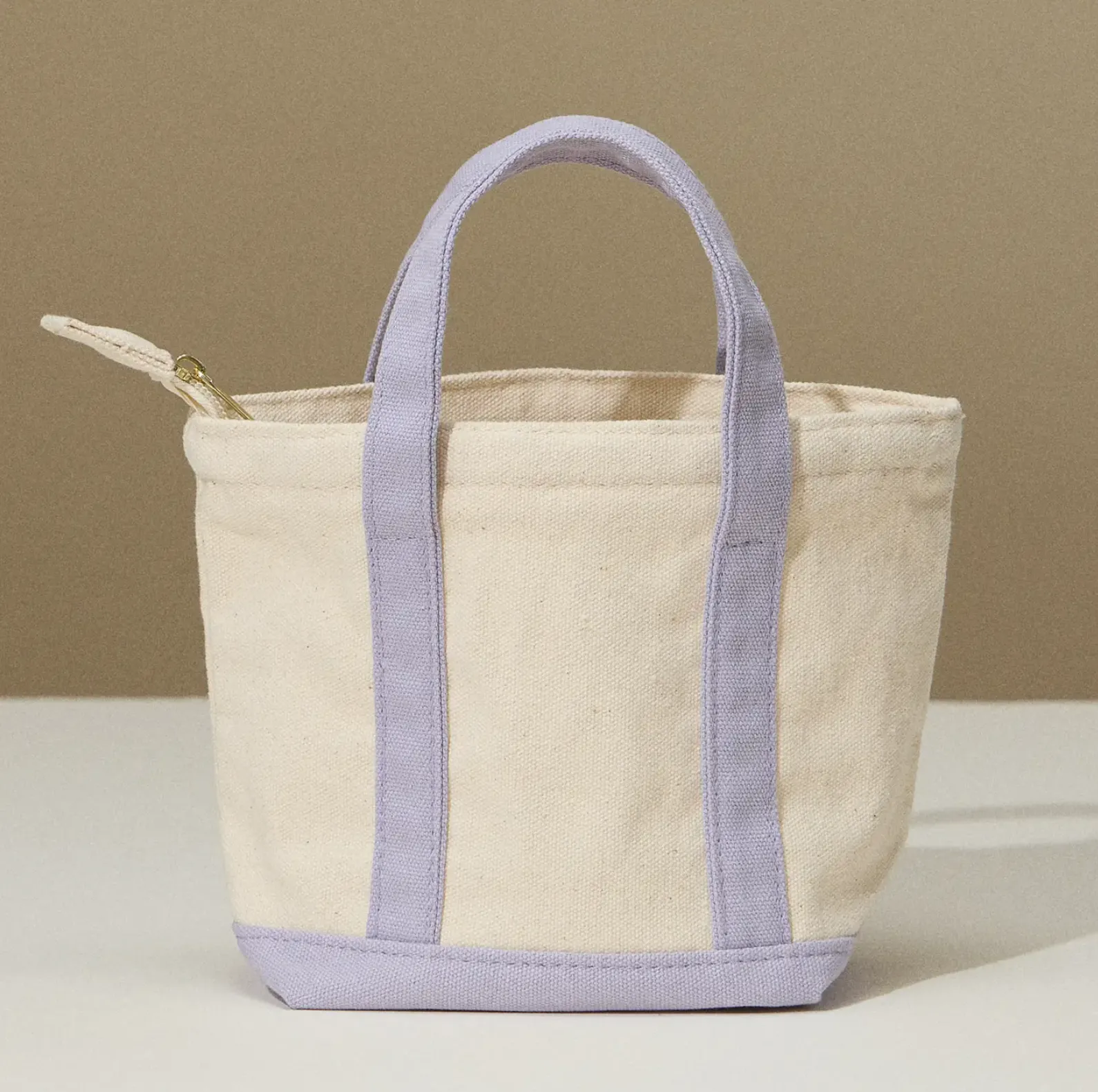 Caroline Mini Canvas Tote Bag sold by Morning Lavender product image thumbnail 2