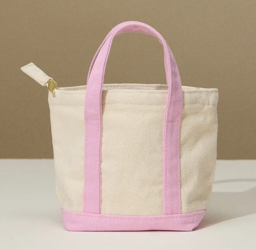 Caroline Mini Canvas Tote Bag sold by Morning Lavender