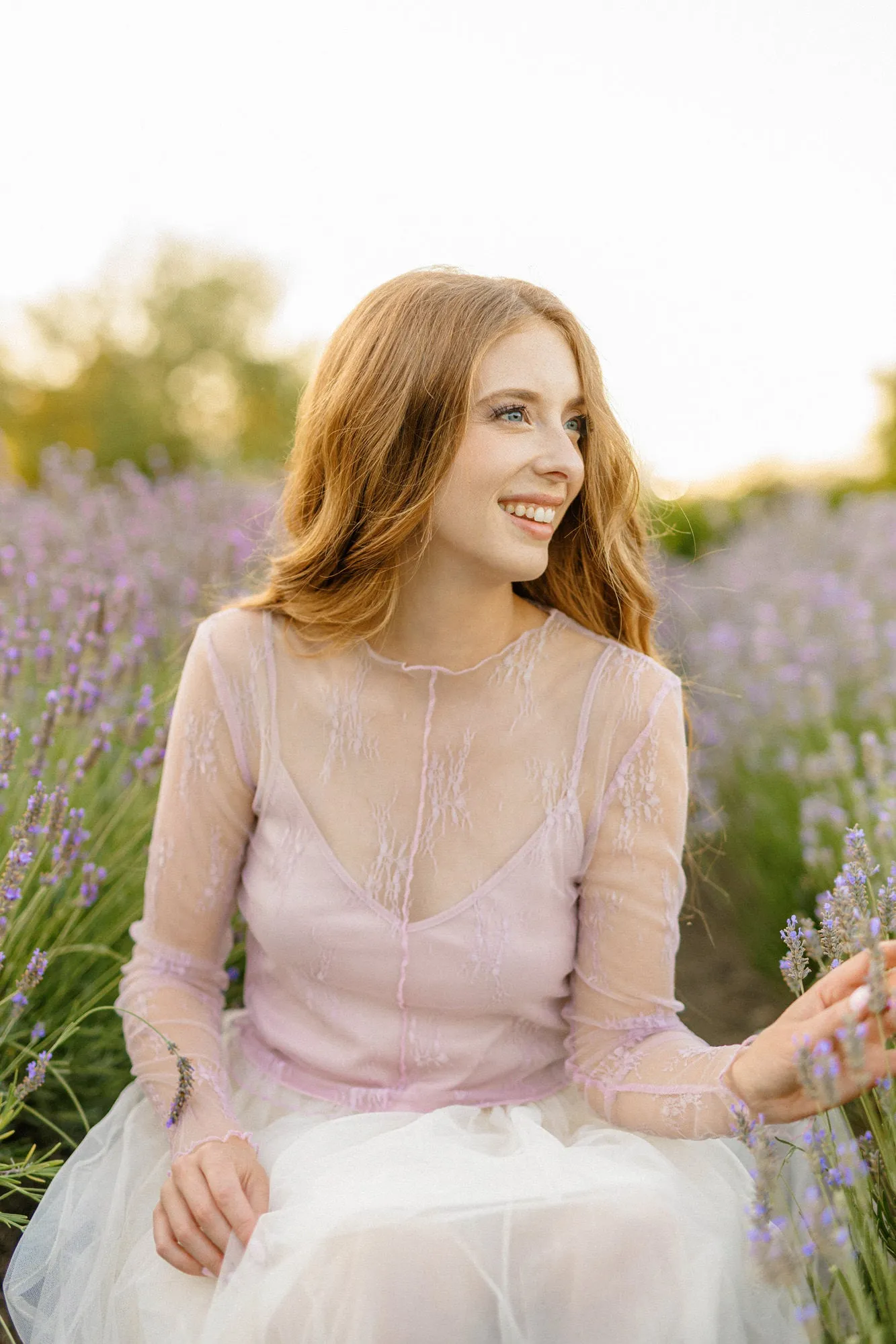 Miriam Lace Top Set sold by Morning Lavender