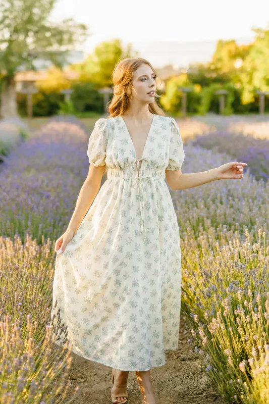 Alexandra Puff Sleeve Dress sold by Morning Lavender