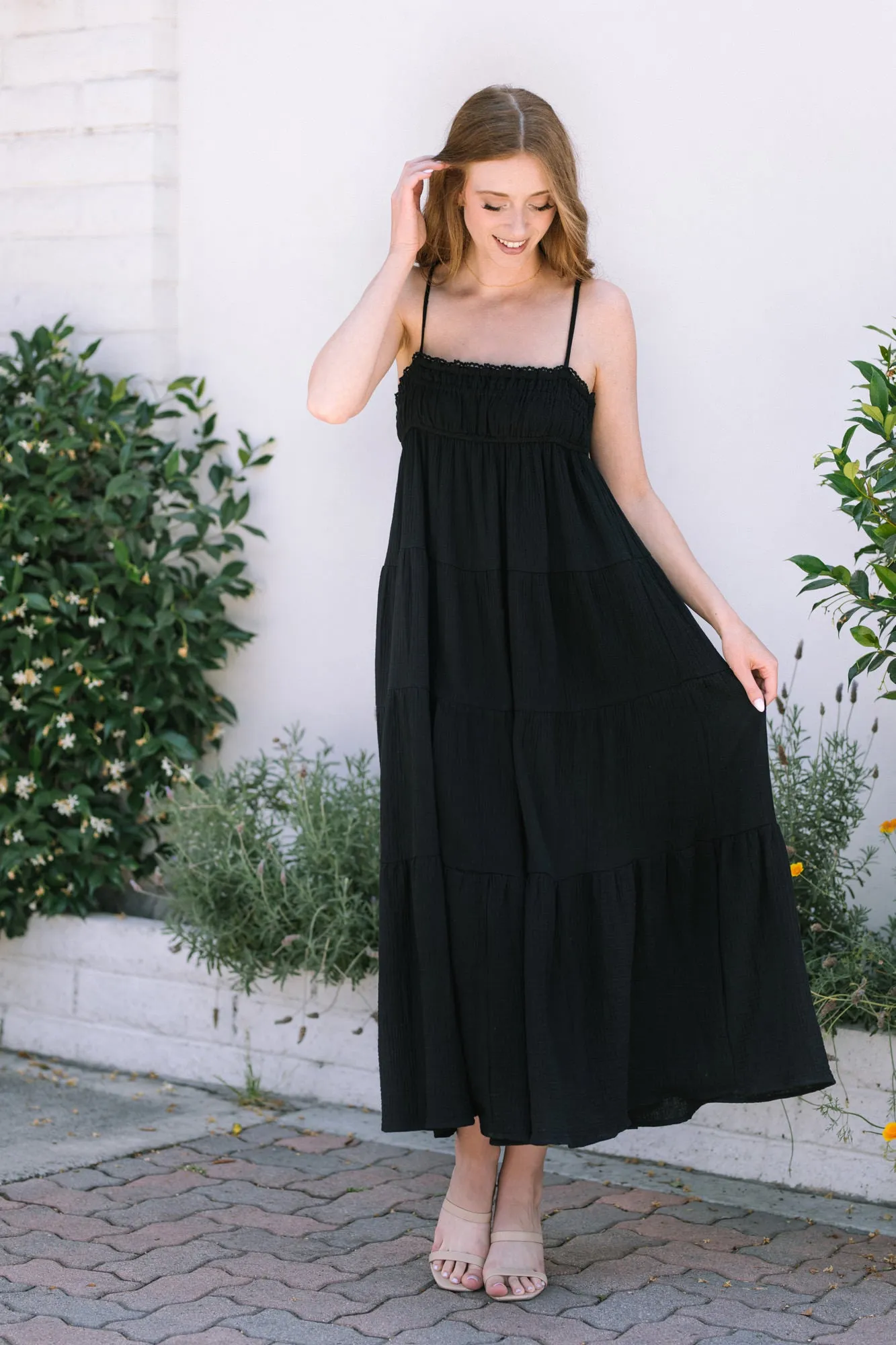 Sheena Tiered Maxi Dress sold by Morning Lavender product image thumbnail 3