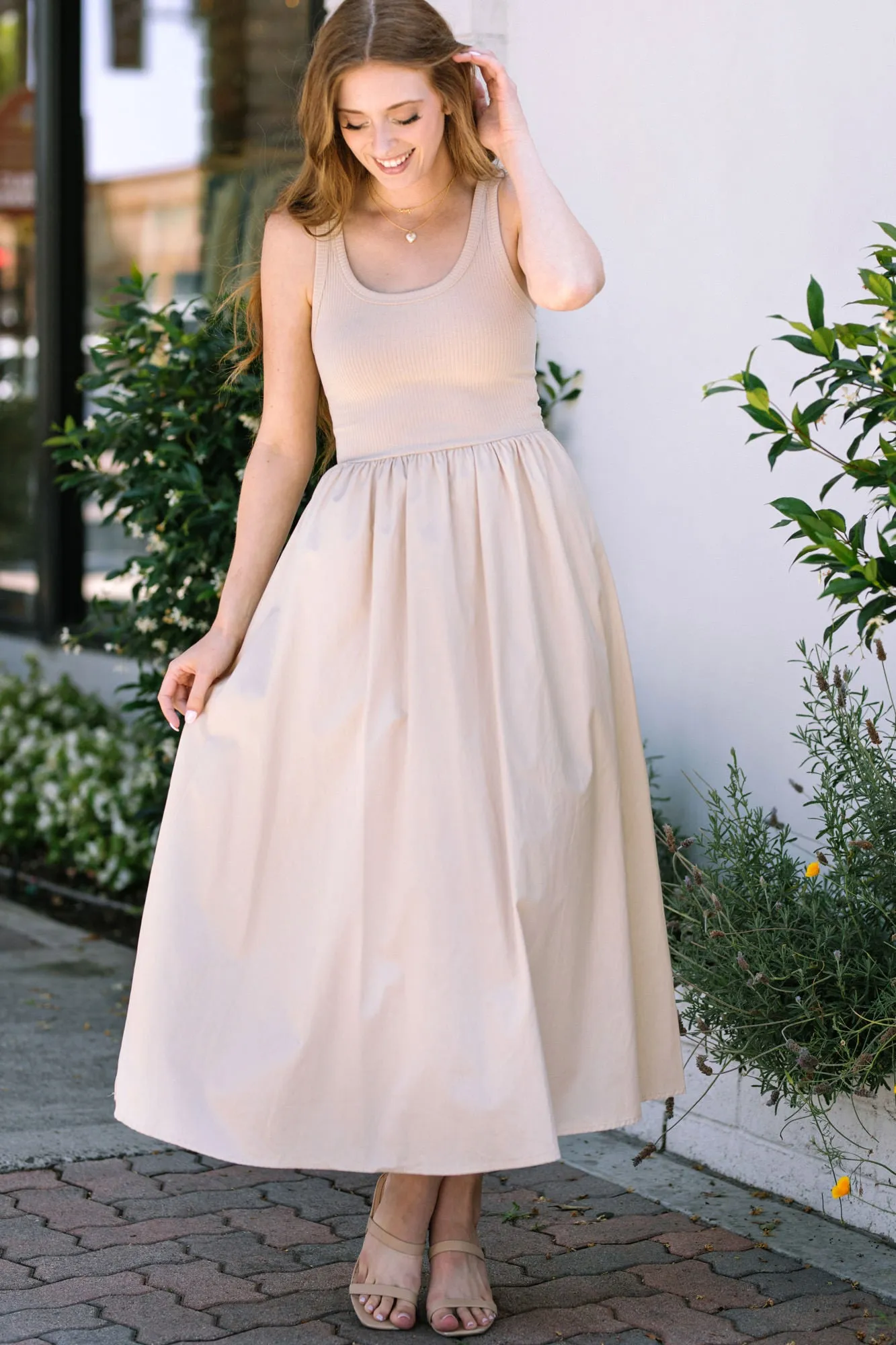 Charlene Tank Midi Dress sold by Morning Lavender product image thumbnail 4