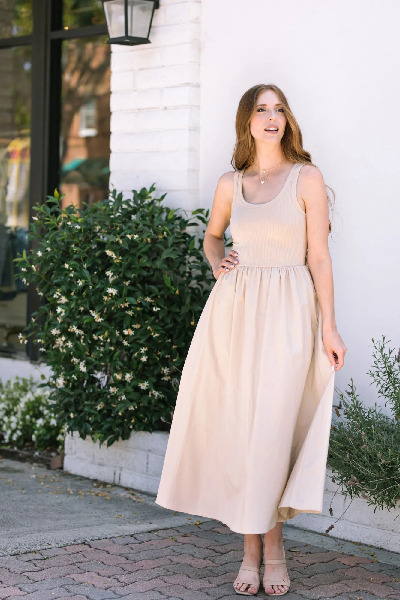 Charlene Tank Midi Dress sold by Morning Lavender product image thumbnail 5