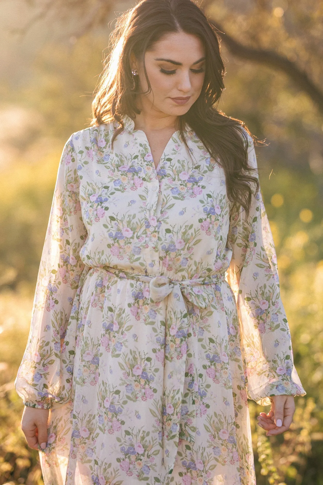 Norah Buttoned Maxi Dress sold by Morning Lavender product image thumbnail 5