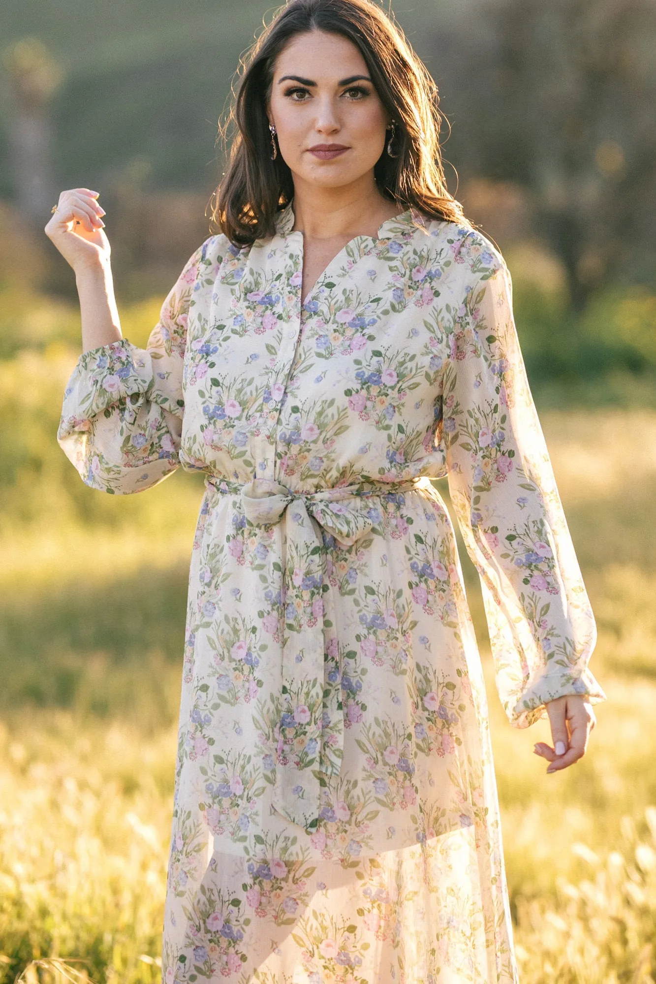 Norah Buttoned Maxi Dress sold by Morning Lavender product image thumbnail 2