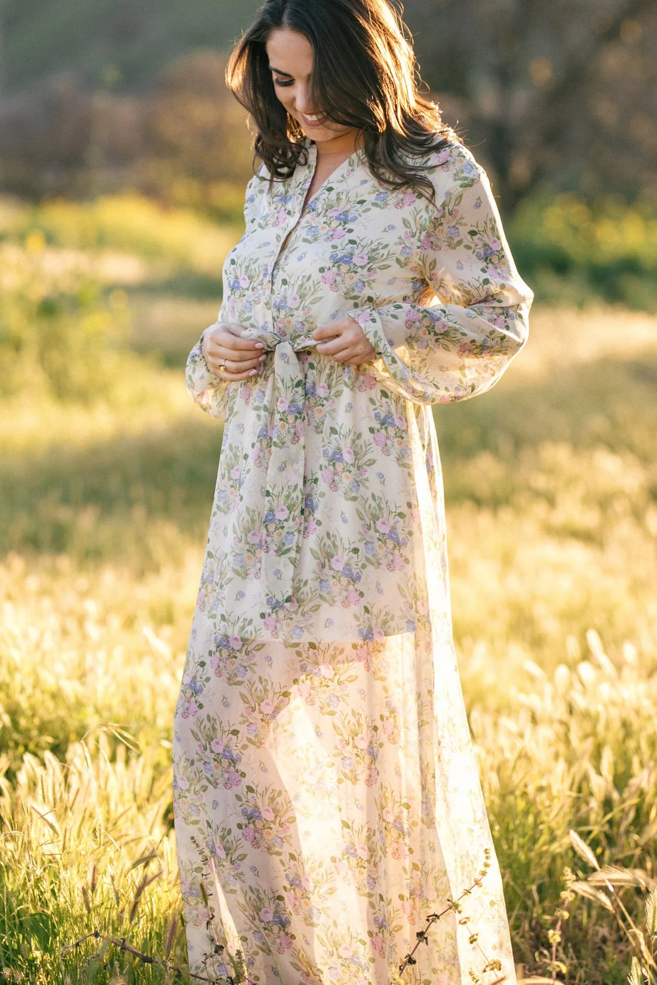 Norah Buttoned Maxi Dress sold by Morning Lavender product image thumbnail 3