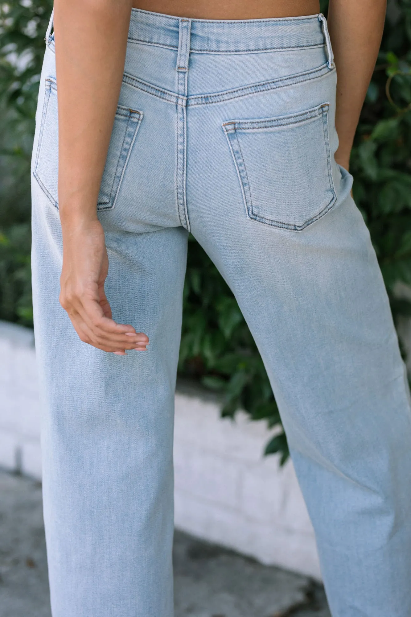 Leah Slim Wide Leg Jeans sold by Morning Lavender product image thumbnail 5