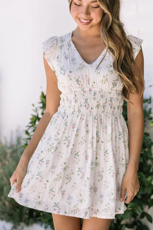 Janice Shirred Waist Dress sold by Morning Lavender