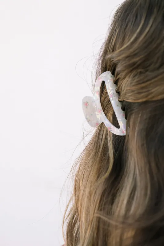 Davina Floral Claw Clip sold by Morning Lavender