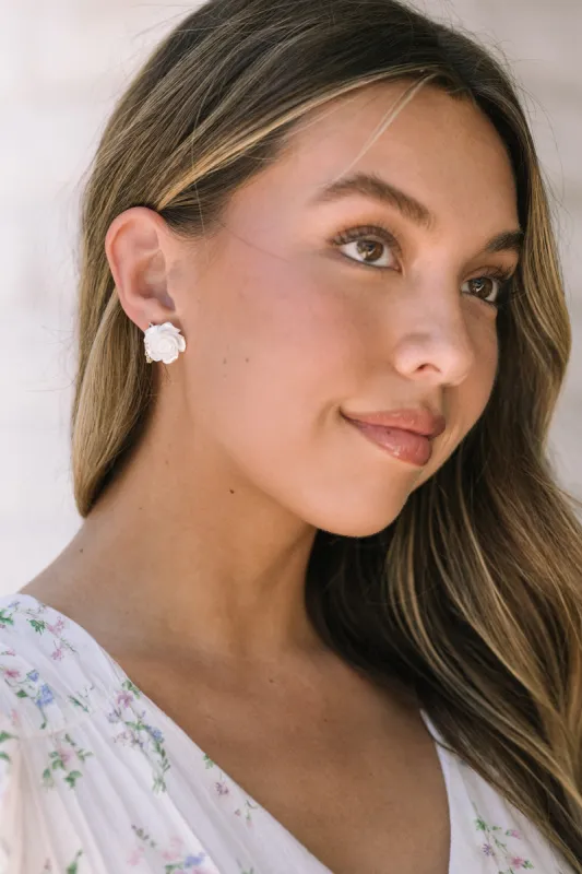 Brooklyn Flower Earrings sold by Morning Lavender