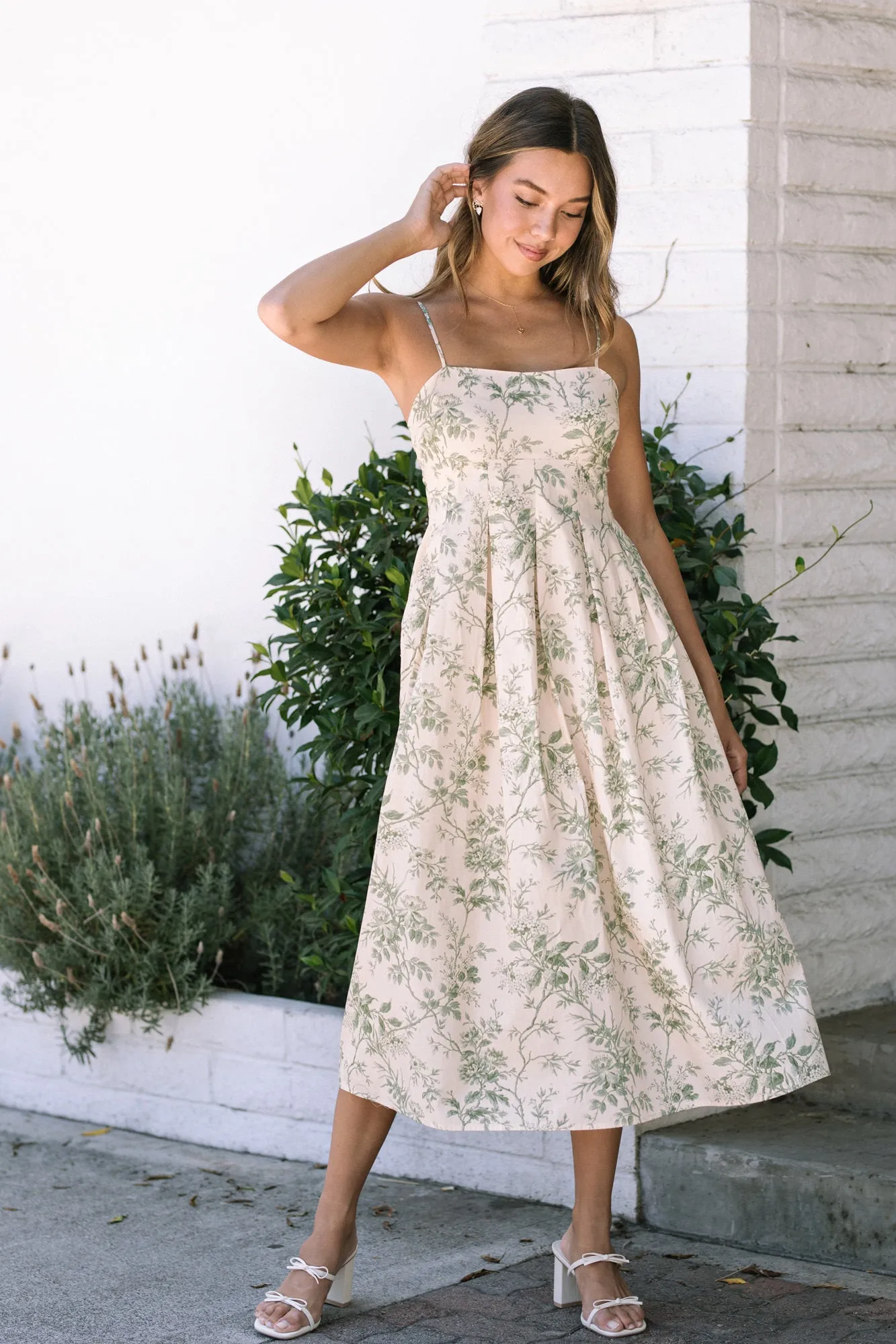 Alondra Floral Midi Dress sold by Morning Lavender product image thumbnail 3