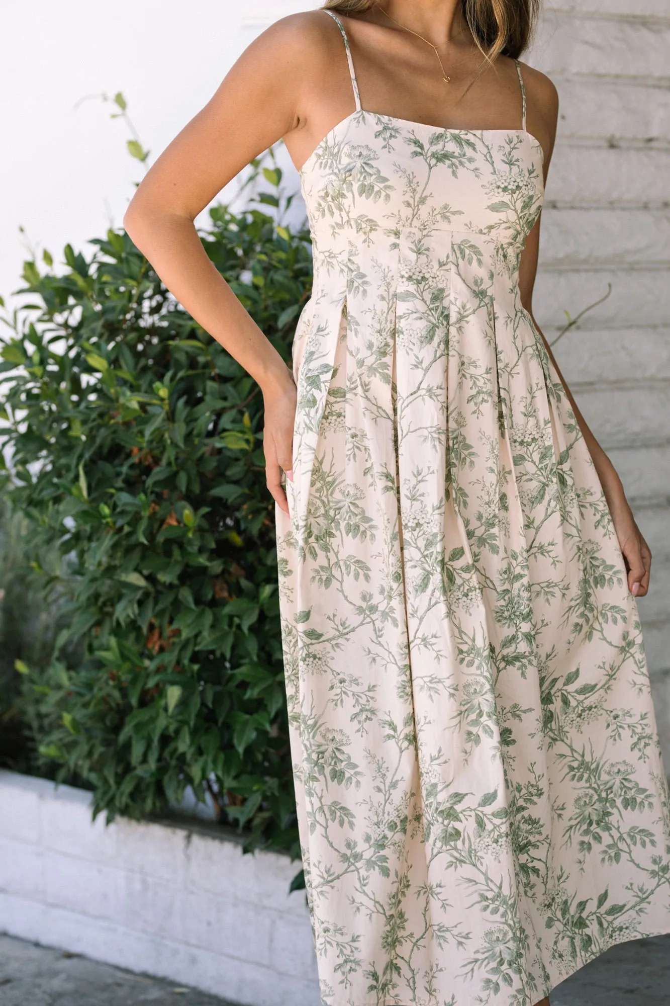 Alondra Floral Midi Dress sold by Morning Lavender product image thumbnail 4