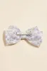 Haley Floral Bow Hair Clip sold by Morning Lavender