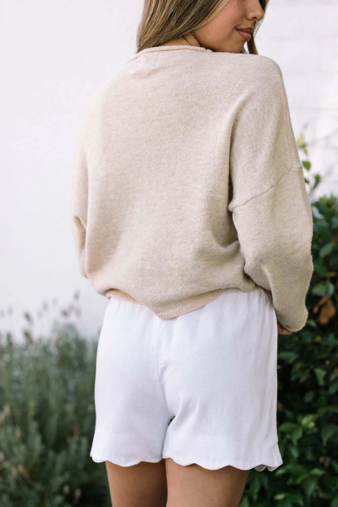 Sonia Scalloped Shorts sold by Morning Lavender product image thumbnail 4