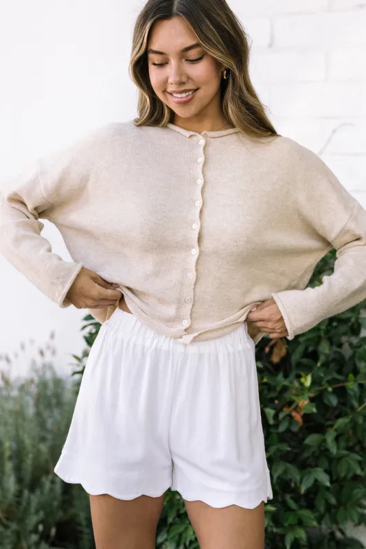 Sonia Scalloped Shorts sold by Morning Lavender
