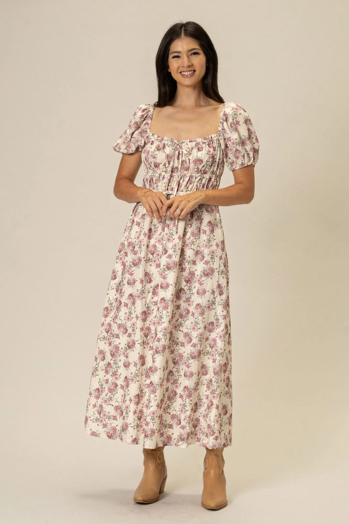 Shelby Puff Sleeve Dress sold by Morning Lavender product image thumbnail 2