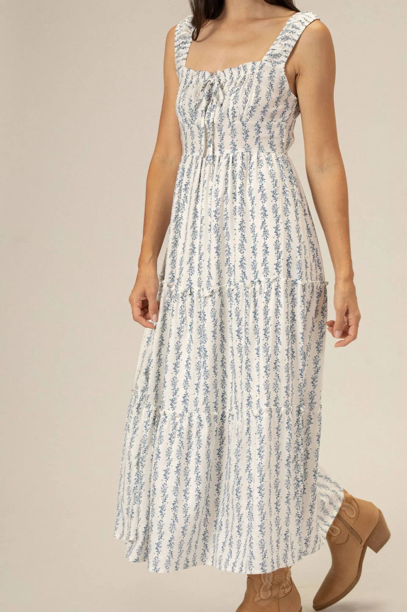 Rita Floral Midi Dress sold by Morning Lavender product image thumbnail 2