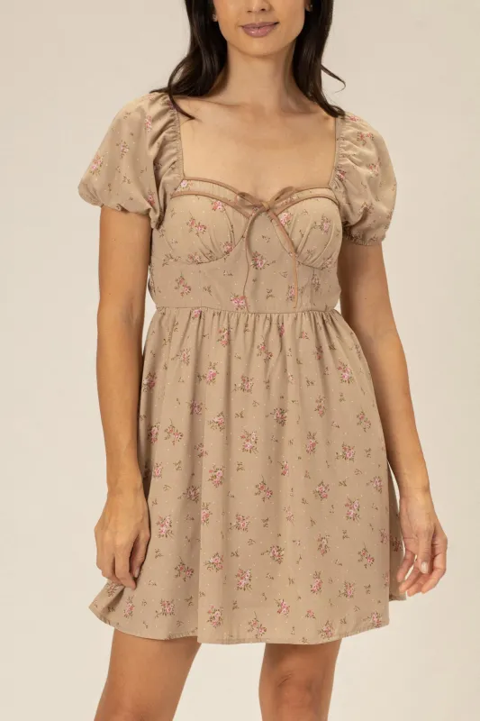 Michelle Sweetheart Mini Dress sold by Morning Lavender