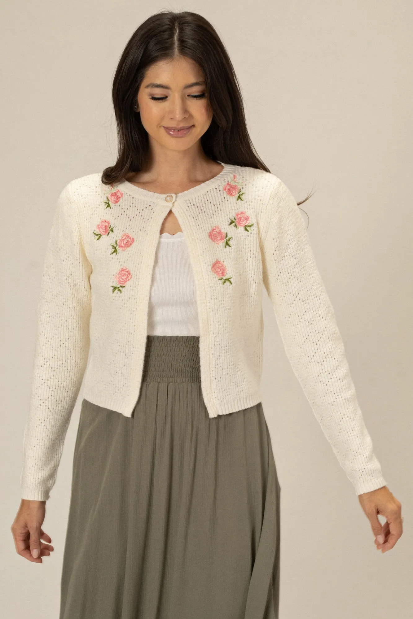 Melanie Floral Cardigan sold by Morning Lavender product image thumbnail 5