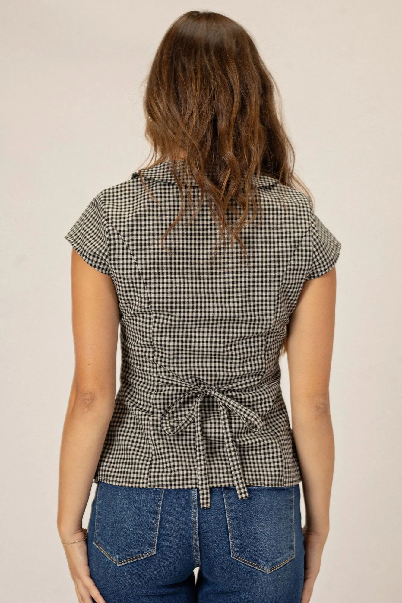 Regina Slim Button Up Shirt sold by Morning Lavender product image thumbnail 4