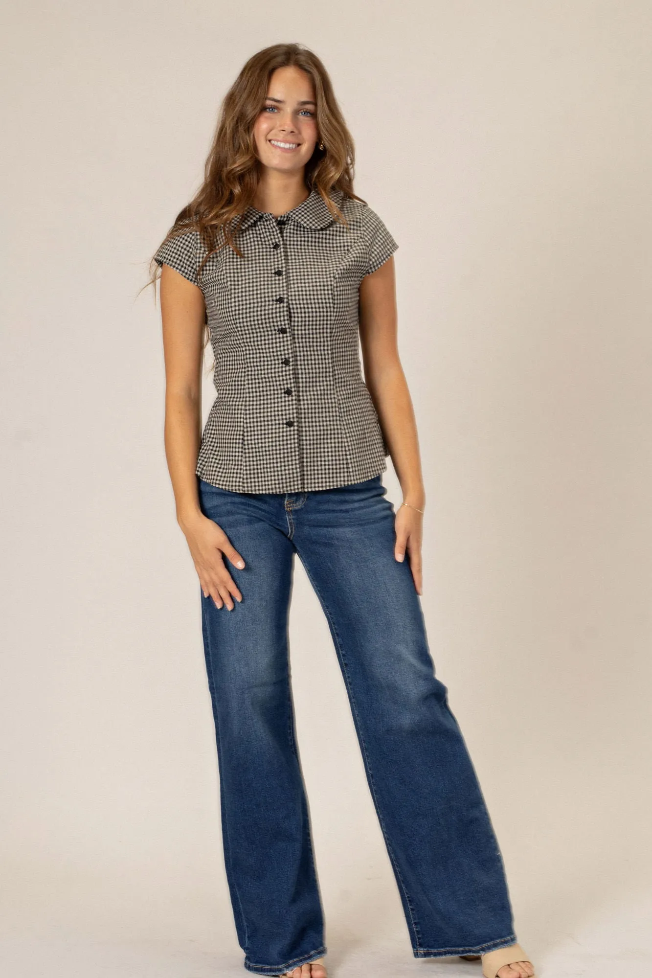 Regina Slim Button Up Shirt sold by Morning Lavender product image thumbnail 5