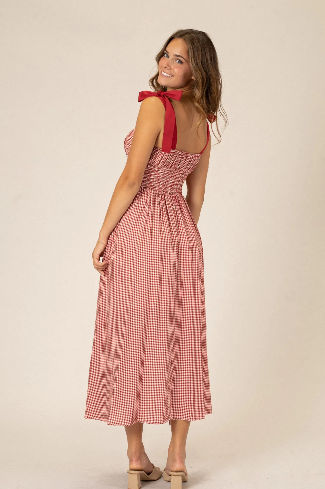 Natalie Plaid Sweetheart Dress sold by Morning Lavender product image thumbnail 4