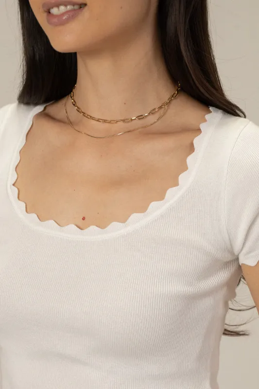 Camilla Layered Necklace sold by Morning Lavender