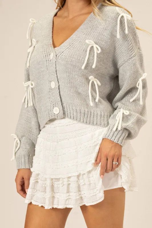 Dove Ruffled Mini Skort sold by Morning Lavender