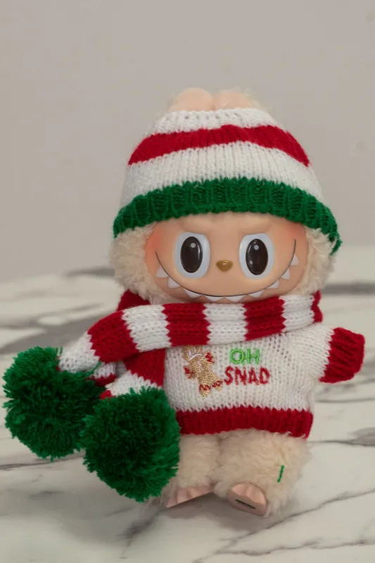 Labubu Pompom Christmas Outfit sold by Morning Lavender