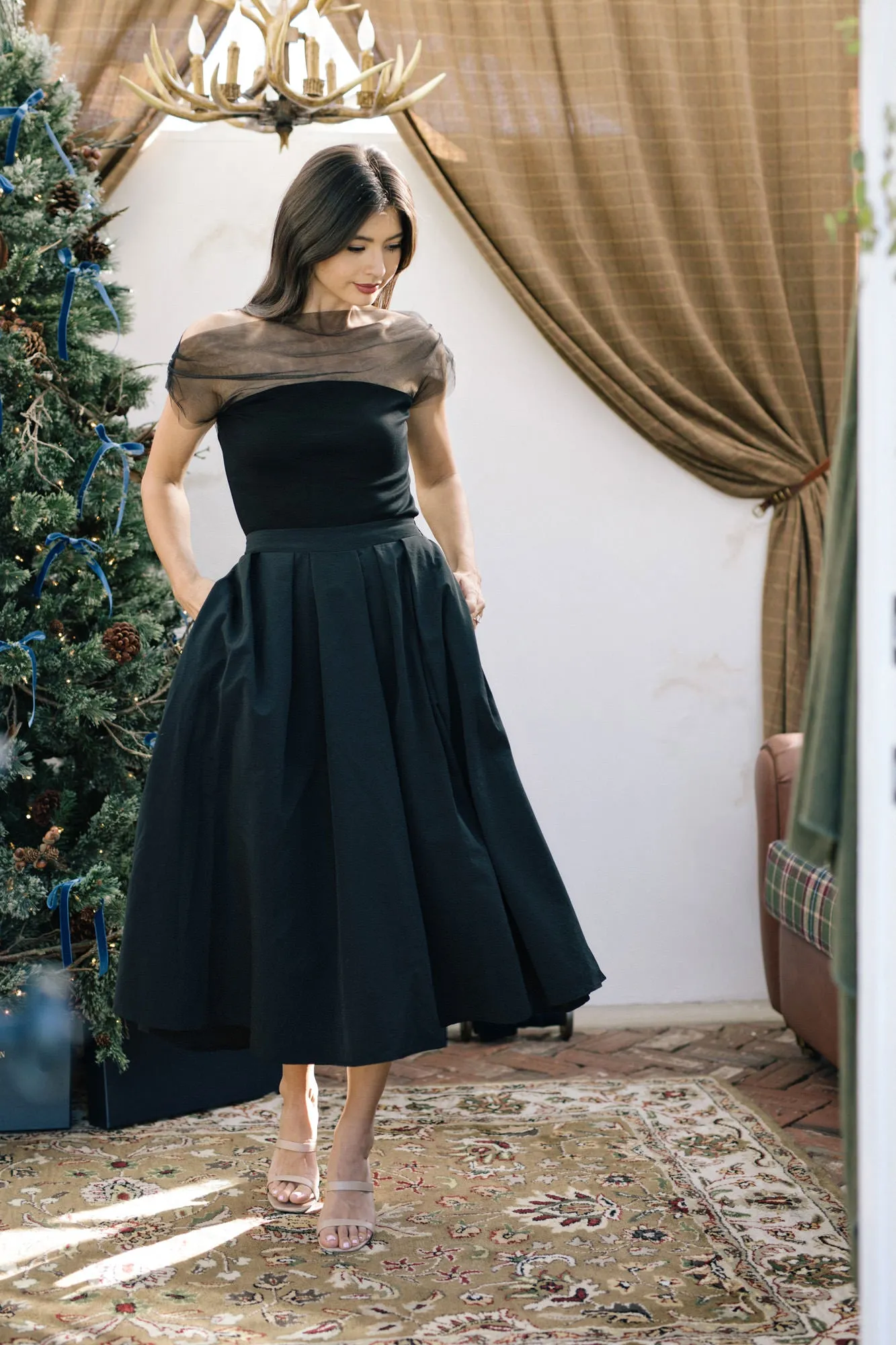 Kaia Mesh Knit Top sold by Morning Lavender product image thumbnail 3