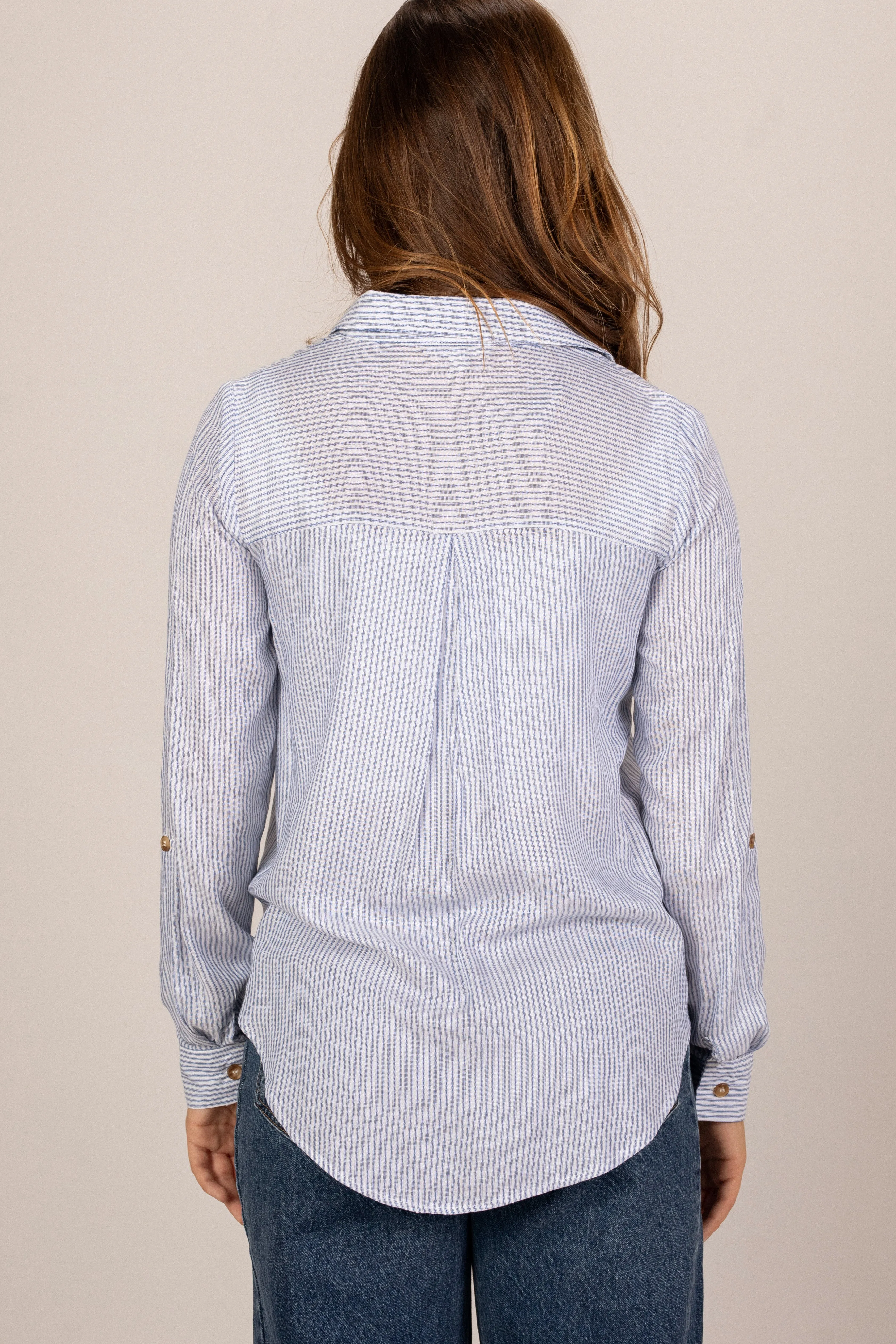 Cameron Striped Button Up sold by Morning Lavender product image thumbnail 4