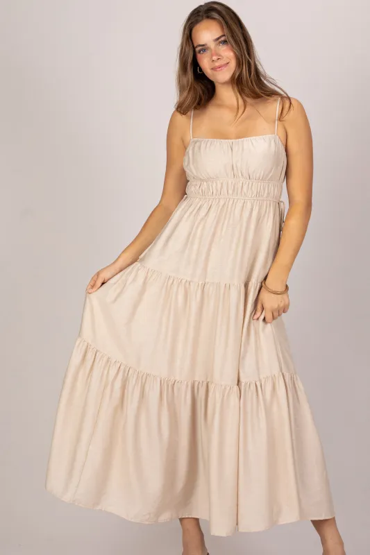 Savannah Tiered Maxi Dress sold by Morning Lavender