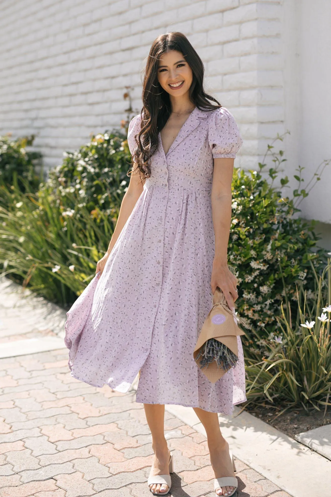 Jada Collared Midi Dress sold by Morning Lavender product image thumbnail 3