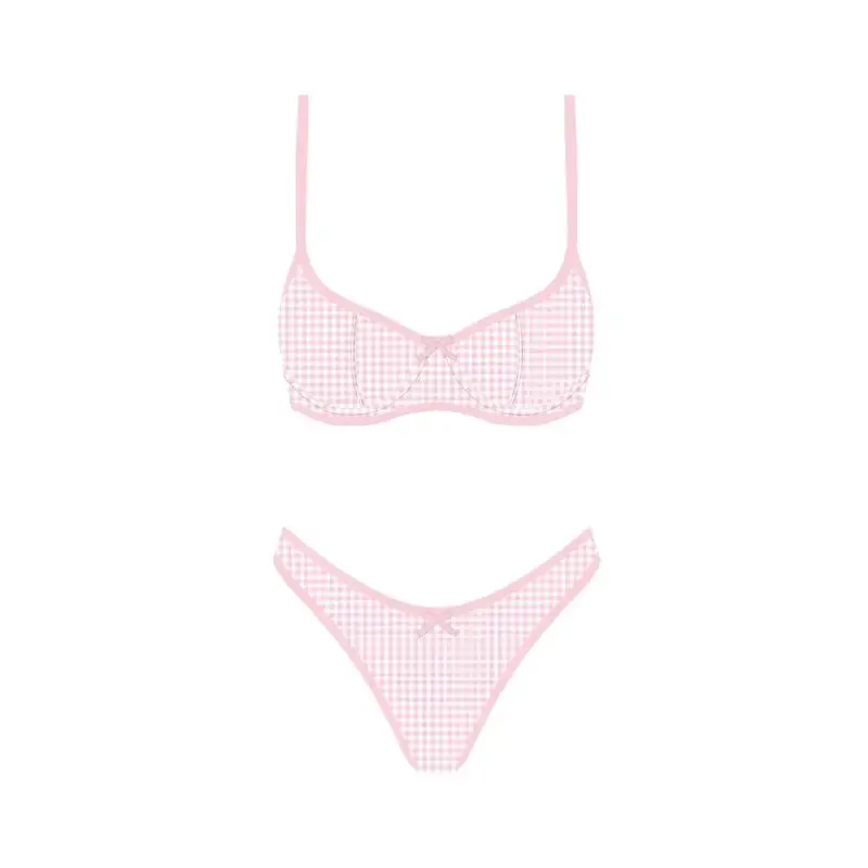 Francine Gingham Bikini Set sold by Morning Lavender