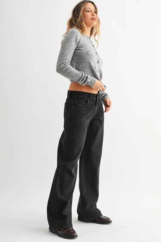 Frankie Baggy Wide Leg Jeans sold by Morning Lavender
