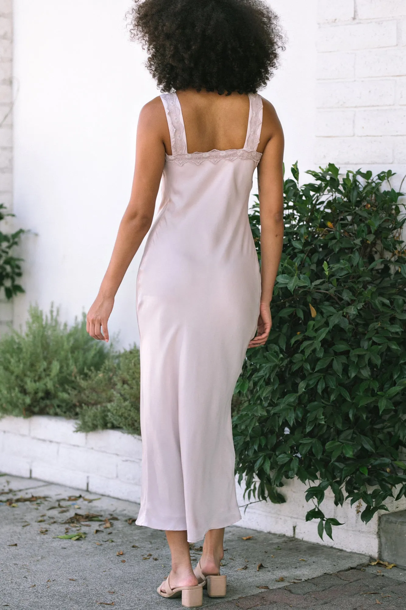 Shailene Lace Trim Dress sold by Morning Lavender product image thumbnail 4