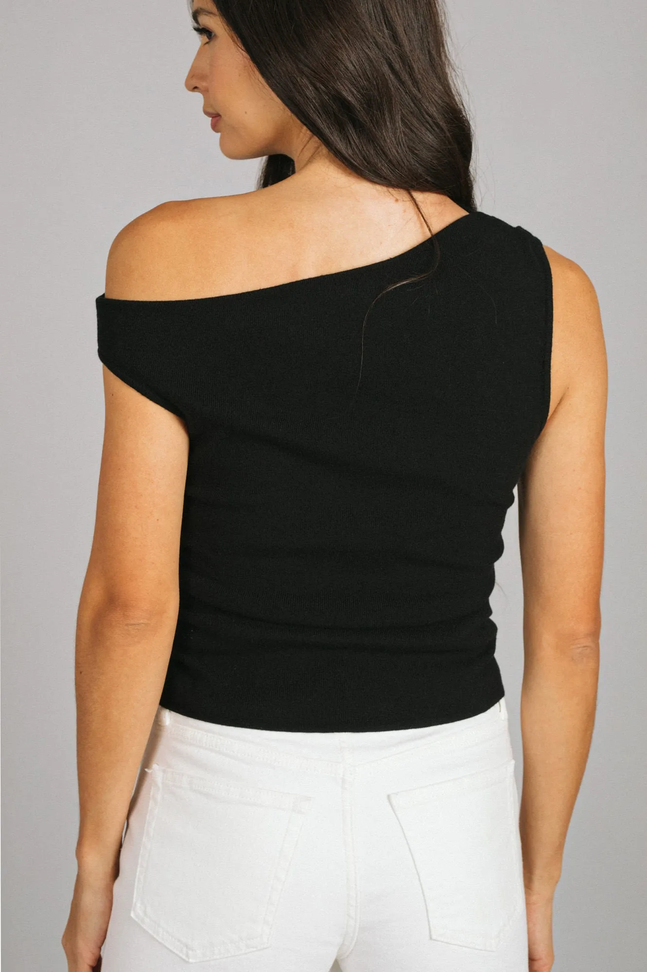 Astrid Asymmetrical Knit Top sold by Morning Lavender product image thumbnail 4