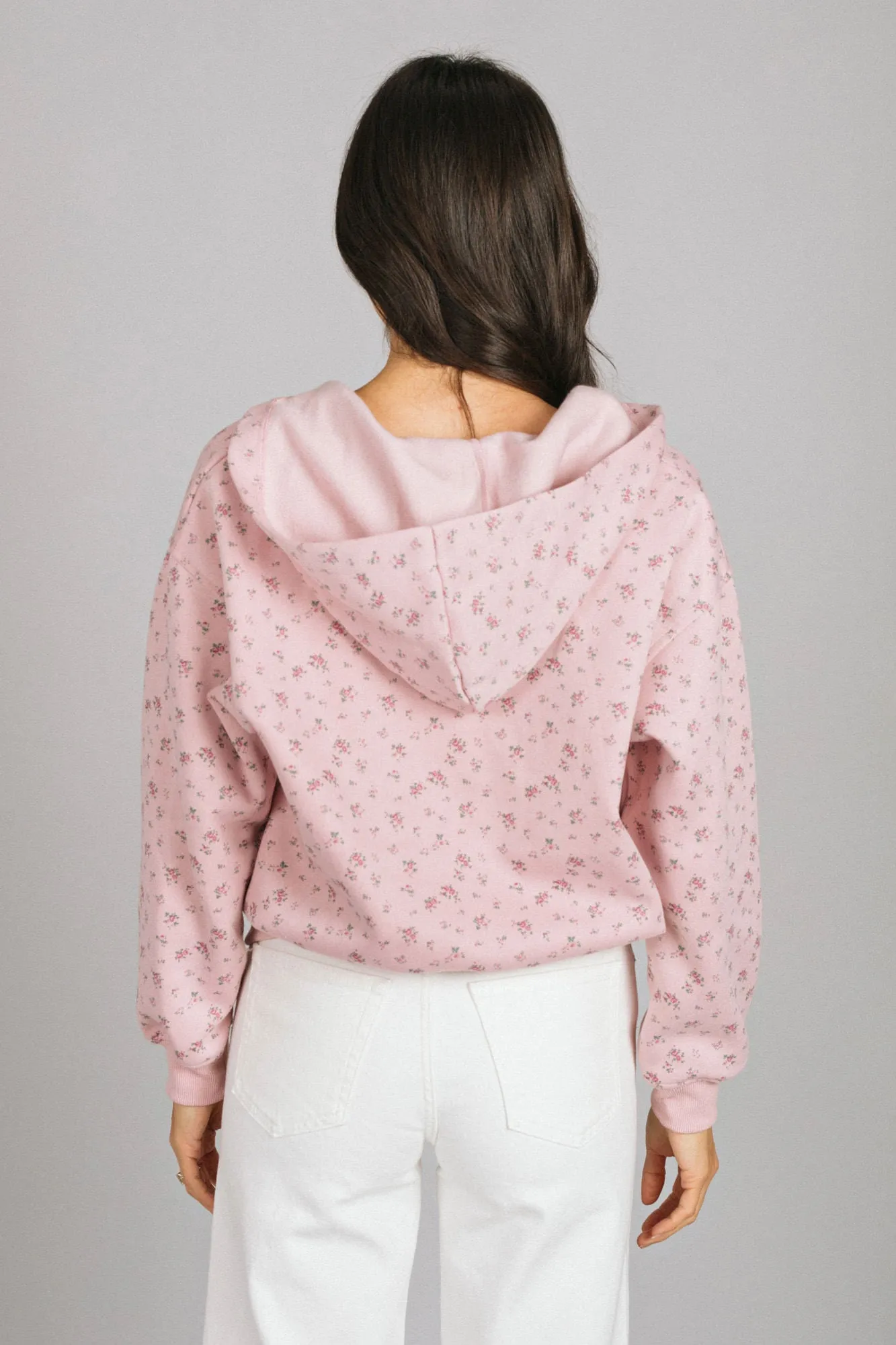 Harlow Floral Zip Hoodie sold by Morning Lavender product image thumbnail 4