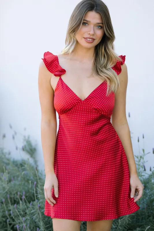 Cecilia Polka Dot Mini Dress sold by Morning Lavender