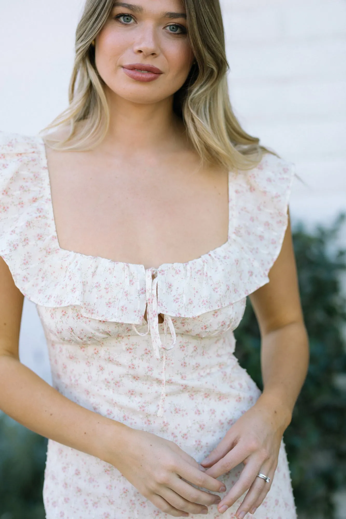 Amelie Ruffled Midi Dress sold by Morning Lavender product image thumbnail 4