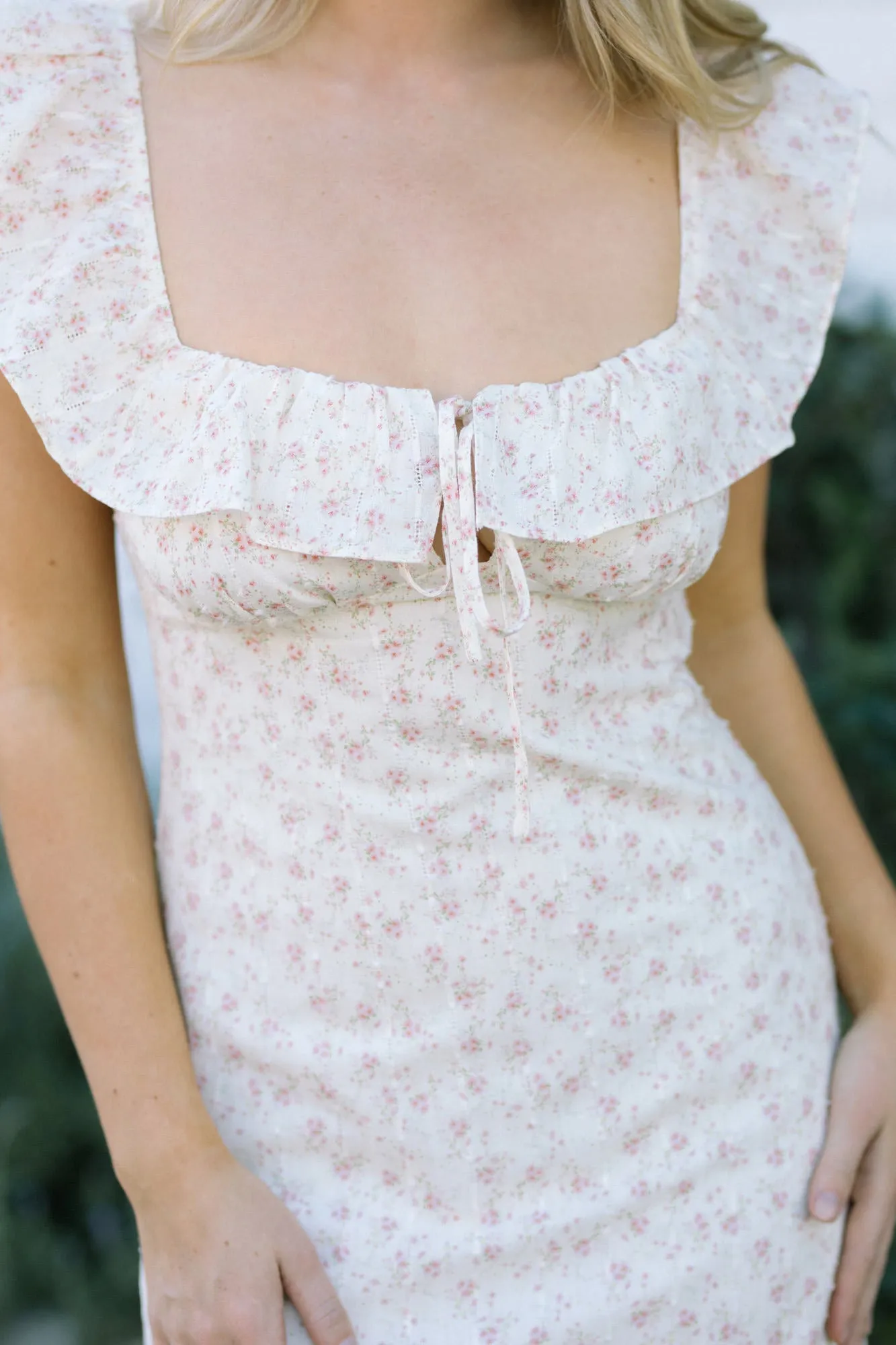 Amelie Ruffled Midi Dress sold by Morning Lavender product image thumbnail 2