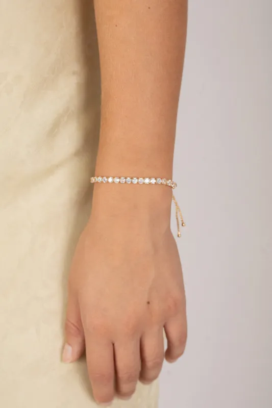Jessica Adjustable Tennis Bracelet sold by Morning Lavender