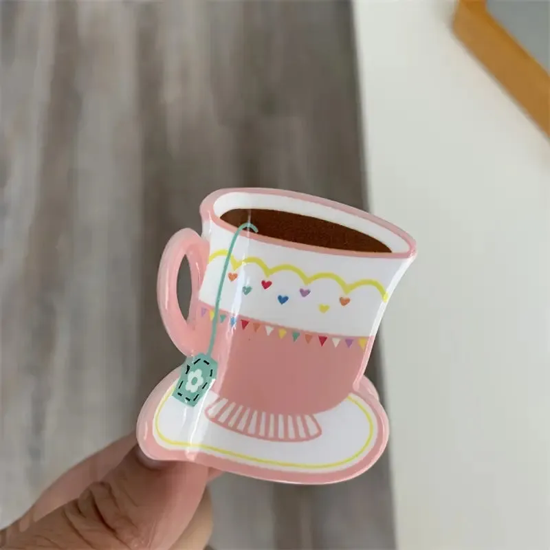 Teacup Claw Clip sold by Morning Lavender